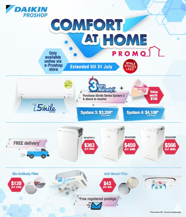 Comfort At Home Promo